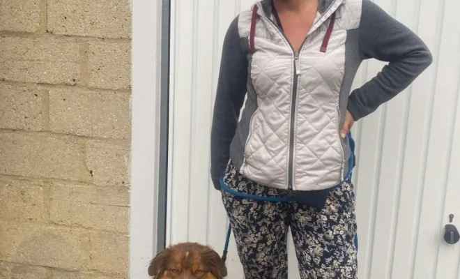 Praline & son humaine - Berger Australien